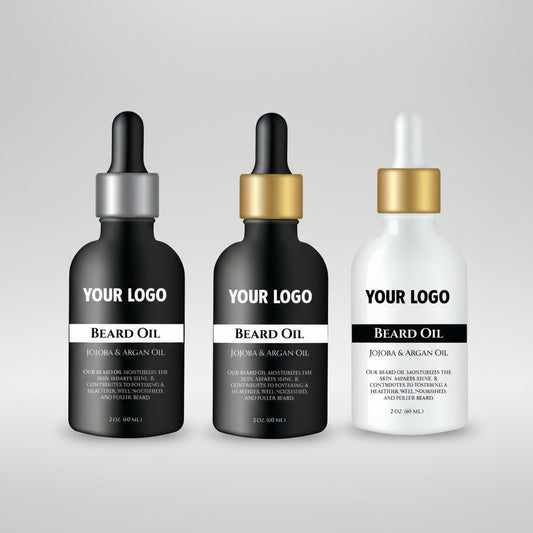 Private Label Beard Oil with Jojoba & Argan Oil | U.S. Manufacturer