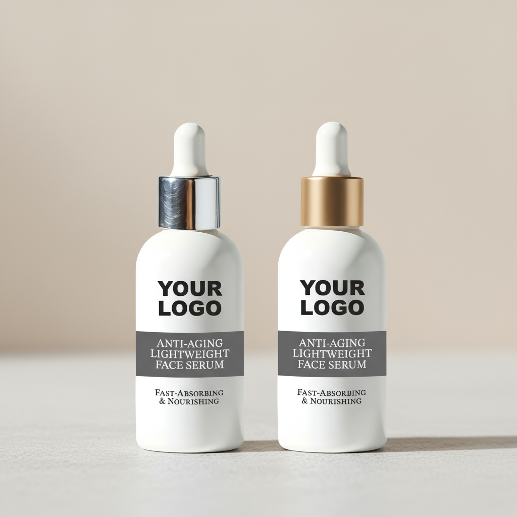 Lightweight Anti-Aging Face Serum | Private Label Manufacturing USA