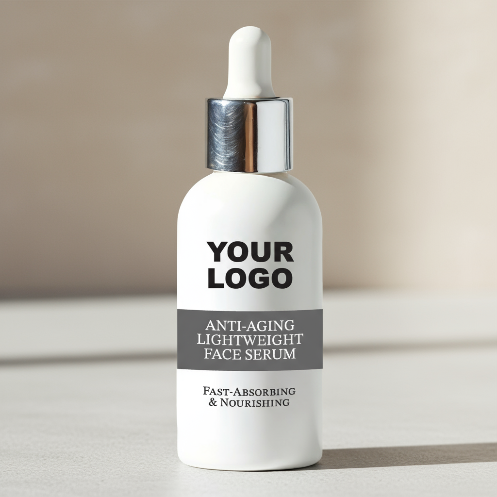 Lightweight Anti-Aging Face Serum | Private Label Manufacturing USA