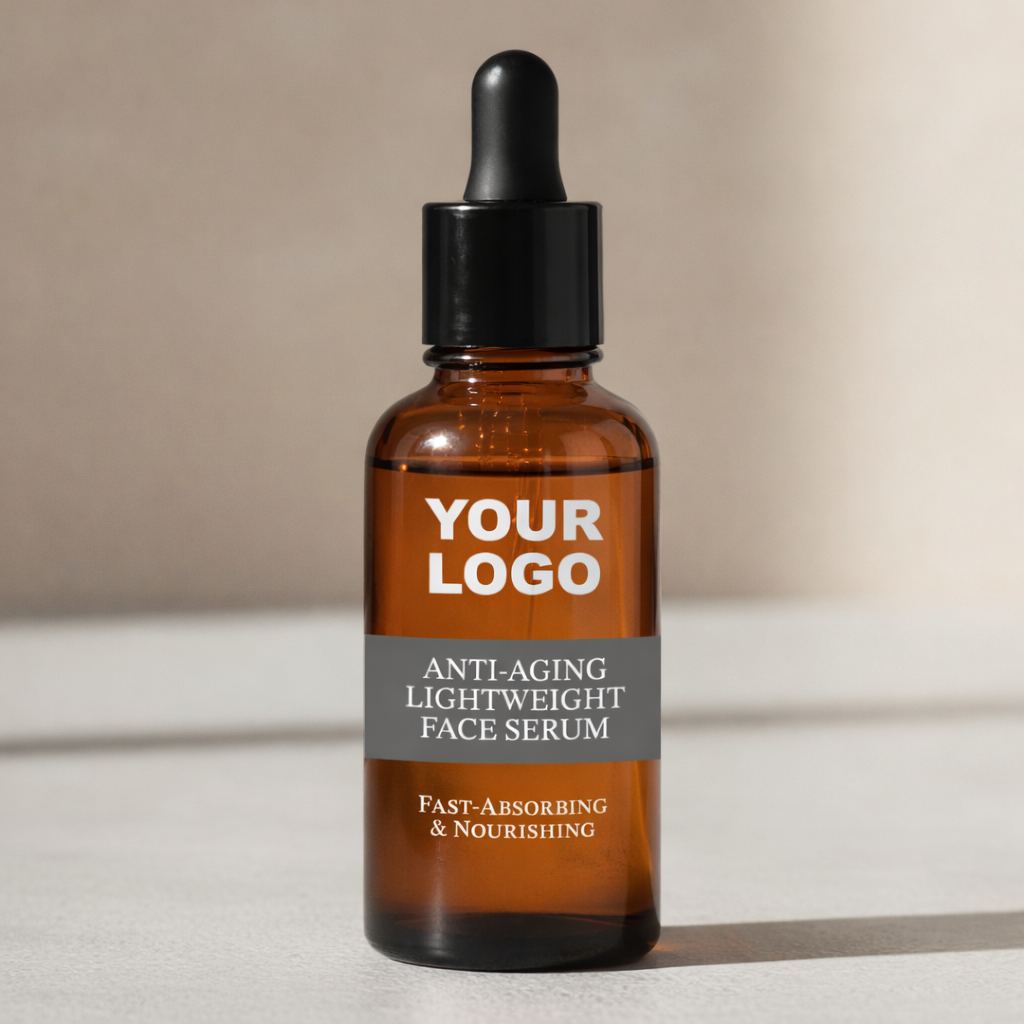 Lightweight Anti-Aging Face Serum | Private Label Manufacturing USA