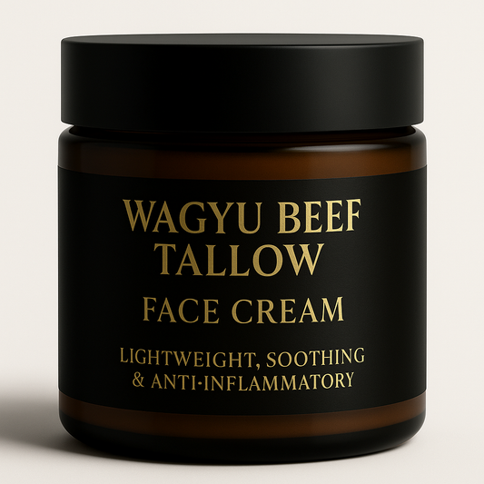 Wagyu Beef Tallow Private Label Whipped Skincare | Luxury Natural Moisturizer Sample