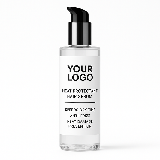 Private Label Heat Protectant Hair Serum | U.S. Manufacturer