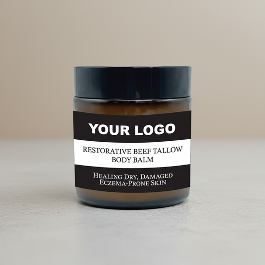 Private Label Beef Tallow Balm | Grass-Fed | Made in USA